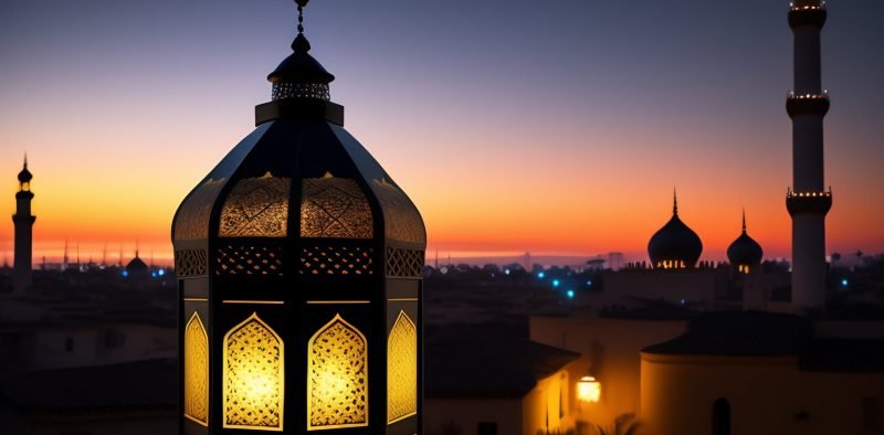 ramadan-kareem-eid-mubarak-free-photo-mosque-lamp-evening